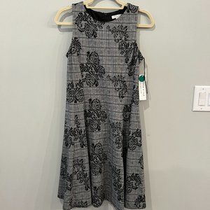 NWT London Style Collection Patterned Dress